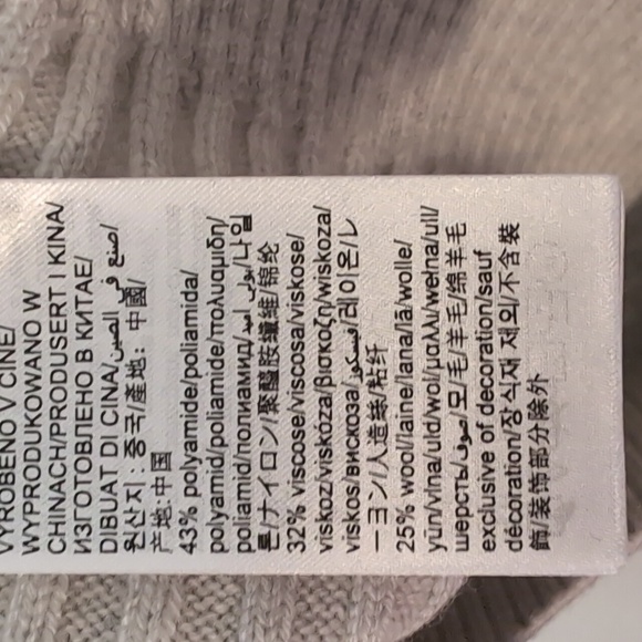 Ck jeans grey ribbed knit sweater dress size S - Picture 5 of 5